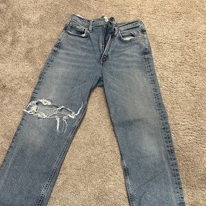 Citizens of Humanity Distressed Blue Jeans